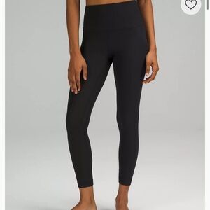 Lululemon Align High Rise Ribbed 7/8 Leggings
